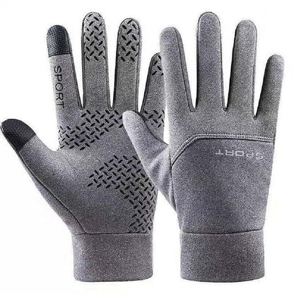 FLYTOP Winter Gloves, Touchscreen Compatible, Anti-Slip Grip, Thermal Fleece Lined