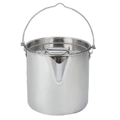 Stainless Steel Hiking Tea Pot Camping Tea Kettle.
