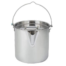 Stainless Steel Hiking Tea Pot Camping Tea Kettle.