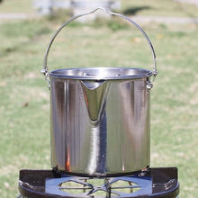 Stainless Steel Hiking Tea Pot Camping Tea Kettle.