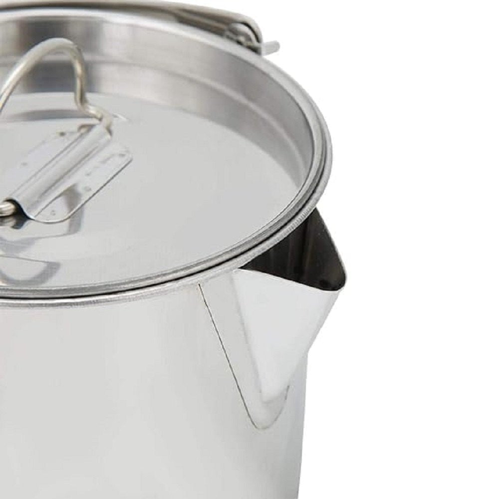 Stainless Steel Hiking Tea Pot Camping Tea Kettle.