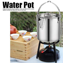 Stainless Steel Hiking Tea Pot Camping Tea Kettle.