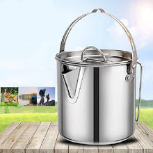 Stainless Steel Hiking Tea Pot Camping Tea Kettle.