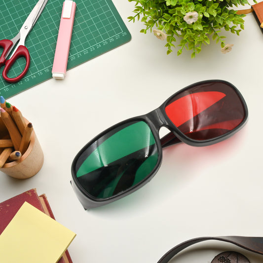 3D Classic UV400 Round Sunglasses – HD Vision & Anti-Glare | Impact-Resistant Sunglasses for Motorcycling & Driving