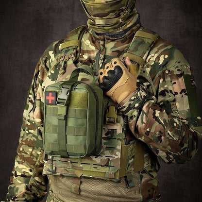 Tactical Multifunction Pouch for Medical First Aid Pouch for Camping Safety & Survival Gear