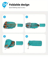 Foldable Outdoor Backpack Waterproof Breathable Hiking Bag MULTICOLOR