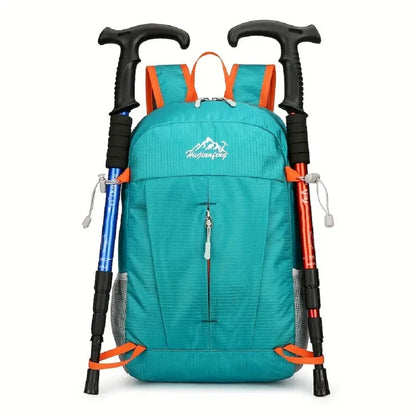 Foldable Outdoor Backpack Waterproof Breathable Hiking Bag MULTICOLOR