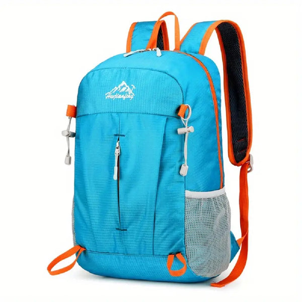 Foldable Outdoor Backpack Waterproof Breathable Hiking Bag MULTICOLOR