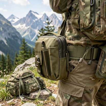 Tactical Waterproof Oxford Waist Pack – Military Grade