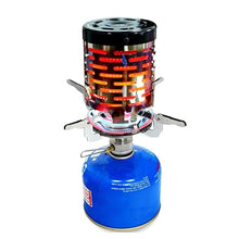 Camping Mini Heater Cover, Stainless Steel Camping Tent Heating Cover Portable Camping Warming Stove Cover with Handle Mesh Bag Mini Tent Heater for Hiking, Traveling, Backpacking
