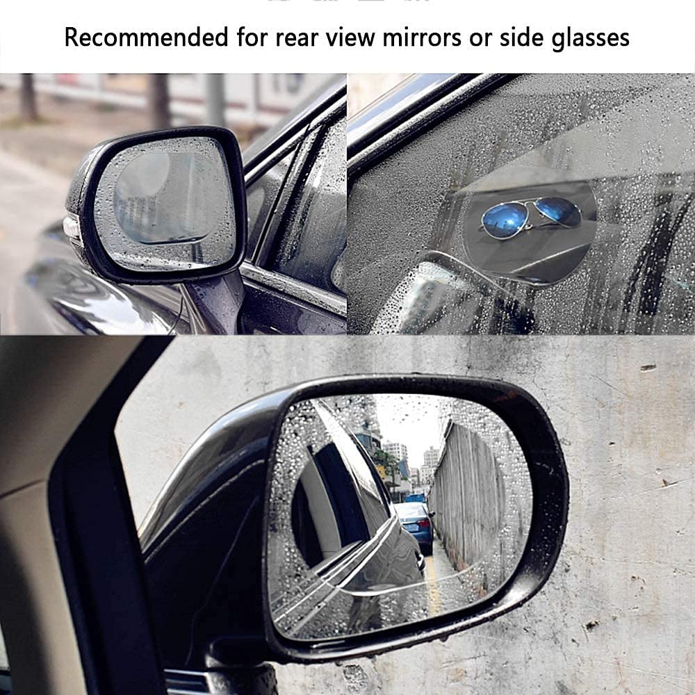 All-Weather Rainproof Rearview Mirror Shield – Anti-Glare & HD Clear