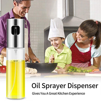 Premium Glass Oil Sprayer & Dispenser
