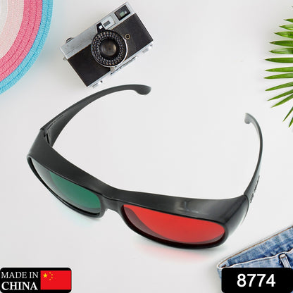 3D Classic UV400 Round Sunglasses – HD Vision & Anti-Glare | Impact-Resistant Sunglasses for Motorcycling & Driving