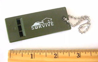 Outdoor Essential Survival Rescue Tool Equipment Signal Sound Whistle