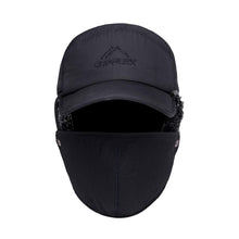 Unisex Winter Trapper Hat with Ear Flaps, Fleece Lining, BLUE