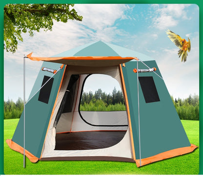FLYTOP 5-8person tent double layer , camping tent