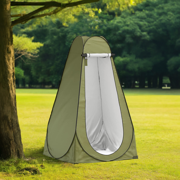 FLYTOP Camping Shower Tent Privacy Tent - Pop Up Changing Toilet Portable Sun Shelters Dressing Room Instant Outdoor for Camping Hiking Beach Picnic Fishing with Carrying Bag Privacy Tent