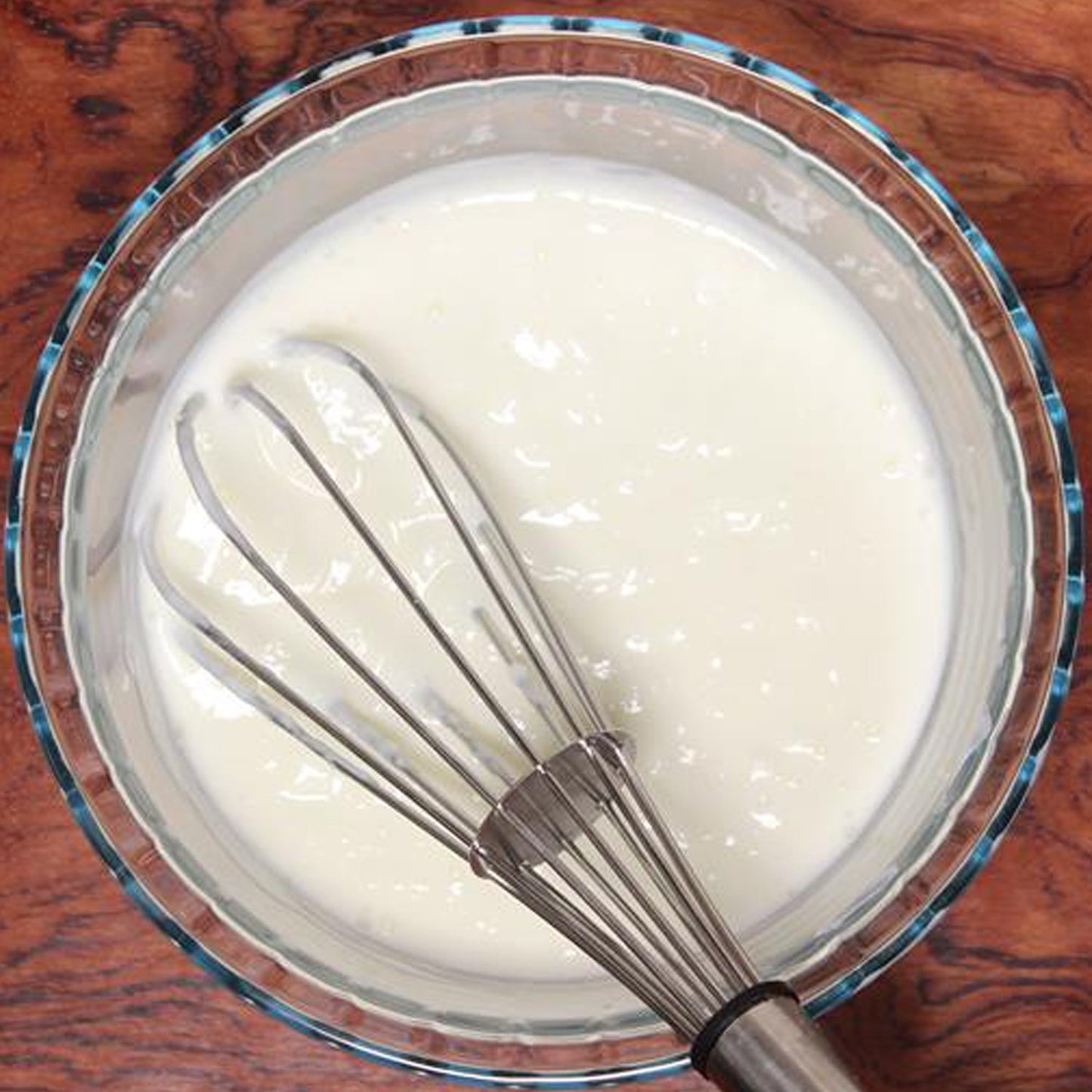 8-Inch Professional Stainless Steel Balloon Whisk | Egg Beater & Milk Frother