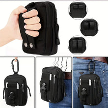 FLYTOP Outdoor Waterproof Oxford Tactical Waist Pack Zipper Fanny Waist Pack Sport Riding Phone Travel Satchel Pouch Bag GREEN.