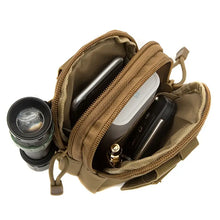 FLYTOP Outdoor Waterproof Oxford Tactical Waist Pack Zipper Fanny Waist Pack Sport Riding Phone Travel Satchel Pouch Bag GREEN.